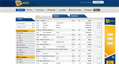 Desktop Screenshot of livescore.bet3000.com