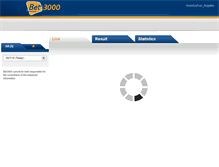 Tablet Screenshot of livescore.bet3000.com